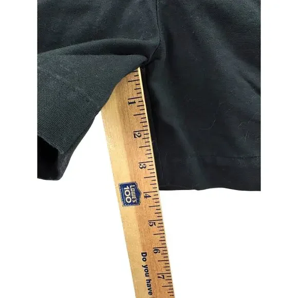 Isabel Etoile Marant Palinoa Short US 4 Black Cotton Cargo Utility High Rise